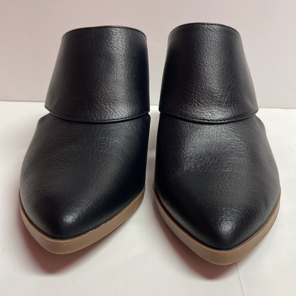 Dolcetta~Faux Leather~Pointed Toe~Block Heel~Cut-Out~Slip-On Mules~Size 7 1/2 - Picture 5 of 10